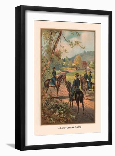 U.S. Army Generals, 1864-Arthur Wagner-Framed Art Print