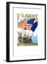 U.S. Army - Guardians of the Colors Poster-Thomas Woodburn-Framed Giclee Print