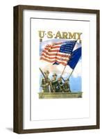 U.S. Army - Guardians of the Colors Poster-Thomas Woodburn-Framed Giclee Print