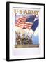 U.S. Army - Guardians of the Colors Poster-Tom Woodburn-Framed Giclee Print