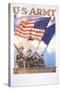 U.S. Army - Guardians of the Colors Poster-Tom Woodburn-Stretched Canvas