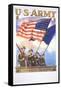 U.S. Army - Guardians of the Colors Poster-Tom Woodburn-Framed Stretched Canvas