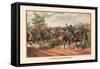 U.S. Army Horse Artillery, 1865-Arthur Wagner-Framed Stretched Canvas