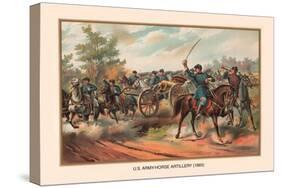 U.S. Army Horse Artillery, 1865-Arthur Wagner-Stretched Canvas