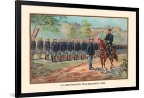 U.S. Army Infantry Field Equipment, 1899-Arthur Wagner-Framed Art Print