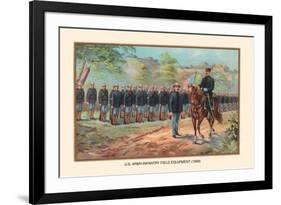 U.S. Army Infantry Field Equipment, 1899-Arthur Wagner-Framed Art Print