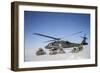 U.S. Army Paratroopers Pull Security after Exiting a Uh-60 Black Hawk-null-Framed Photographic Print