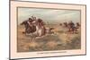 U.S. Army Pursuing Indians, 1876-Arthur Wagner-Mounted Art Print