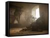 U.S. Army Rangers in Afghanistan Combat Scene-Stocktrek Images-Framed Stretched Canvas