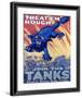 U.S. Army Recruiting, Join the Tanks-null-Framed Giclee Print