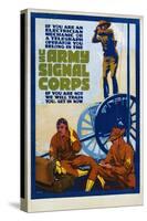 U.S. Army Signal Corps Recruitment Poster-null-Stretched Canvas