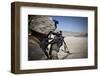 U.S. Army Sniper Pulls Security Using an Mk14 Enhanced Battle Rifle-Stocktrek Images-Framed Photographic Print