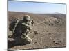 U.S. Army Soldier Provides Security for Infantry Patrolling Through Dandarh Village, Afghanistan-Stocktrek Images-Mounted Photographic Print