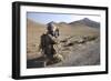 U.S. Army Soldier Pulls Security in Afghanistan-null-Framed Photographic Print