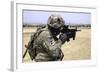 U.S. Army Soldier Pulls Security in Khowst Province, Afghanistan-null-Framed Photographic Print