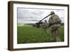 U.S. Army Soldiers Board a Uh-60 Black Hawk Helicopter-null-Framed Photographic Print