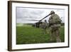 U.S. Army Soldiers Board a Uh-60 Black Hawk Helicopter-null-Framed Photographic Print