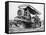 U.S. Army Soldiers Driving Tractor-William Fox-Framed Stretched Canvas