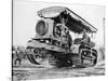 U.S. Army Soldiers Driving Tractor-William Fox-Stretched Canvas