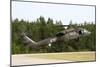 U.S. Army Uh-60L Blackhawk Helicopter Landing at Florida Airport-null-Mounted Photographic Print