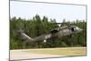 U.S. Army Uh-60L Blackhawk Helicopter Landing at Florida Airport-null-Mounted Photographic Print