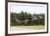 U.S. Army Uh-60L Blackhawk Helicopter Landing at Florida Airport-null-Framed Photographic Print