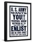 U.S. Army Wants You!!-null-Framed Art Print