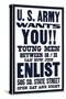 U.S. Army Wants You!!-null-Stretched Canvas