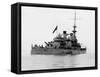 U.S. Battleship Massachusetts-null-Framed Stretched Canvas