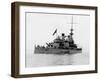 U.S. Battleship Massachusetts-null-Framed Photo