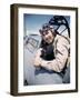 U.S. Bomber Pilot Portrait Stationed at Midway Atoll. 1942-Frank Scherschel-Framed Photographic Print