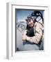 U.S. Bomber Pilot Portrait Stationed at Midway Atoll. 1942-Frank Scherschel-Framed Photographic Print