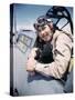 U.S. Bomber Pilot Portrait Stationed at Midway Atoll. 1942-Frank Scherschel-Stretched Canvas