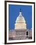 U.S. Capitol And Reflecting Pool at Night, Washington D.C., USA-Merrill Images-Framed Photographic Print