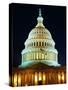 U.S. Capitol at Night-Joseph Sohm-Stretched Canvas