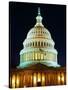 U.S. Capitol at Night-Joseph Sohm-Stretched Canvas