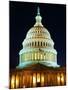 U.S. Capitol at Night-Joseph Sohm-Mounted Photographic Print