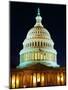 U.S. Capitol at Night-Joseph Sohm-Mounted Photographic Print