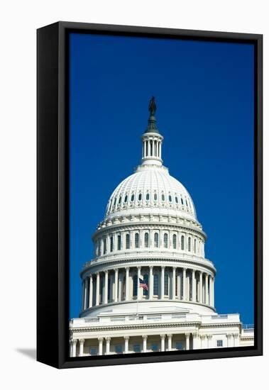 U.S. Capitol Building Dome-tommyschultz-Framed Stretched Canvas