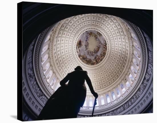 U.S. Capitol dome, Washington, D.C.-Carol Highsmith-Stretched Canvas