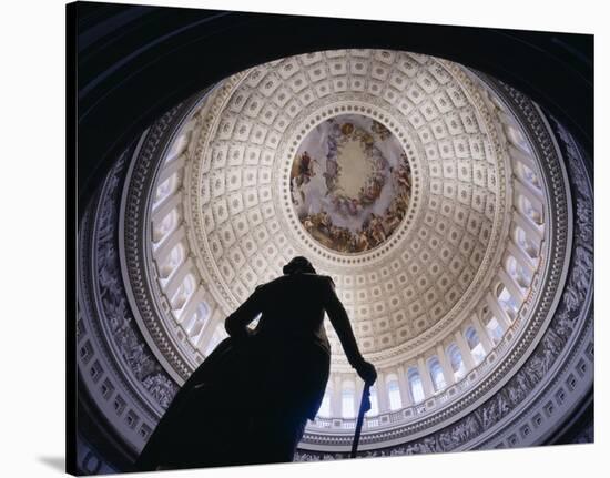 U.S. Capitol dome, Washington, D.C.-Carol Highsmith-Stretched Canvas