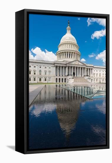 U S Capitol East Front-Steve Gadomski-Framed Stretched Canvas