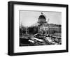 U. S. Capitol Under Construction-null-Framed Photographic Print