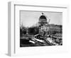 U. S. Capitol Under Construction-null-Framed Photographic Print