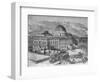 U. S. Capitol under Construction-null-Framed Photographic Print