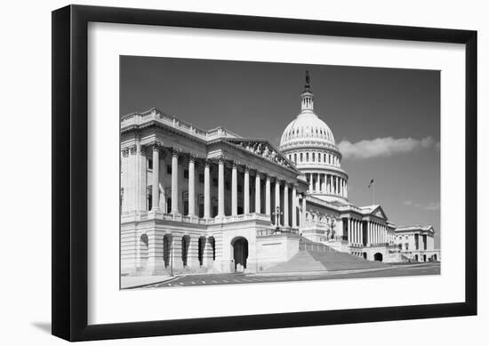 U.S. Capitol, Washington, D.C. - B&W-Carol Highsmith-Framed Art Print