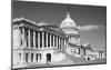 U.S. Capitol, Washington, D.C. - B&W-Carol Highsmith-Mounted Art Print
