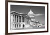 U.S. Capitol, Washington, D.C. - B&W-Carol Highsmith-Framed Art Print