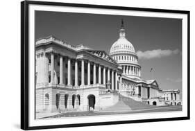 U.S. Capitol, Washington, D.C. - B&W-Carol Highsmith-Framed Art Print