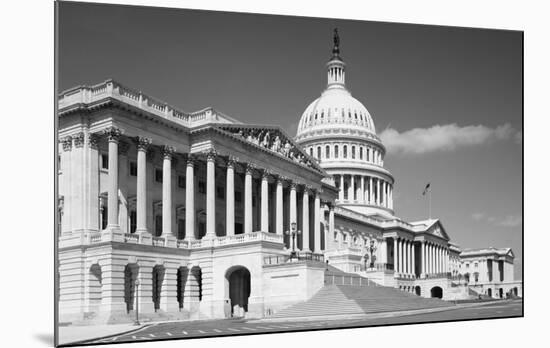 U.S. Capitol, Washington, D.C. - B&W-Carol Highsmith-Mounted Art Print